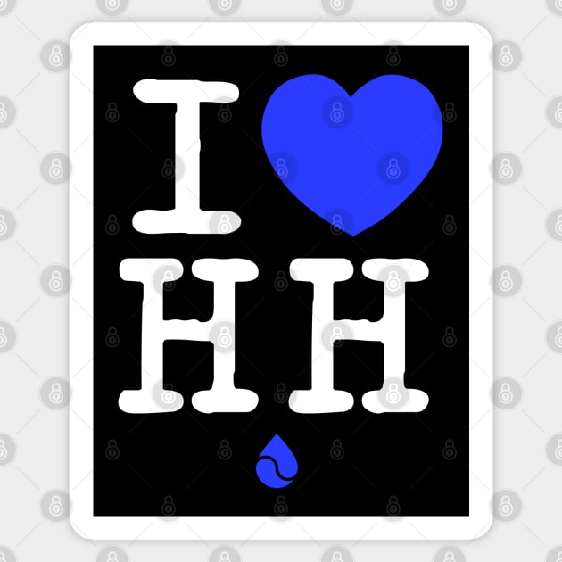 I Love Hydro Homies White Sticker by felixbunny